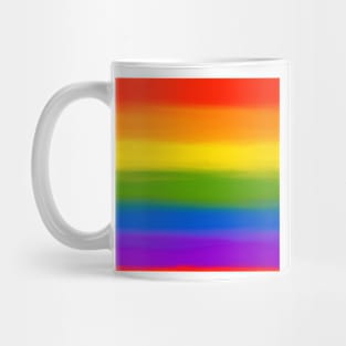 Rainbow colors, pride Mug